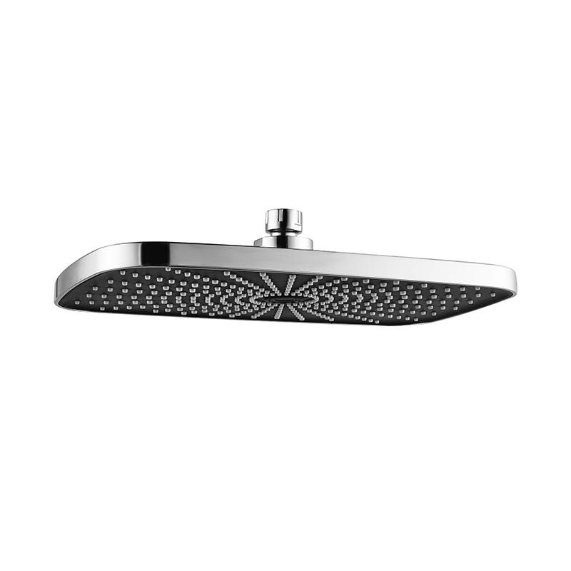 Turbocharged Large Capacity Square Showerhead with big enough spray face