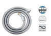 Extensible anti-twist s.s polished shower hose H-6