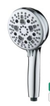 120mm ABS fresh plastic chromed 8 function hand shower HY2129