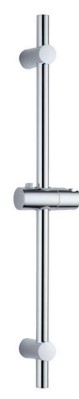 ABS shower holder and wall bracket with steel sliding rail HY6003C