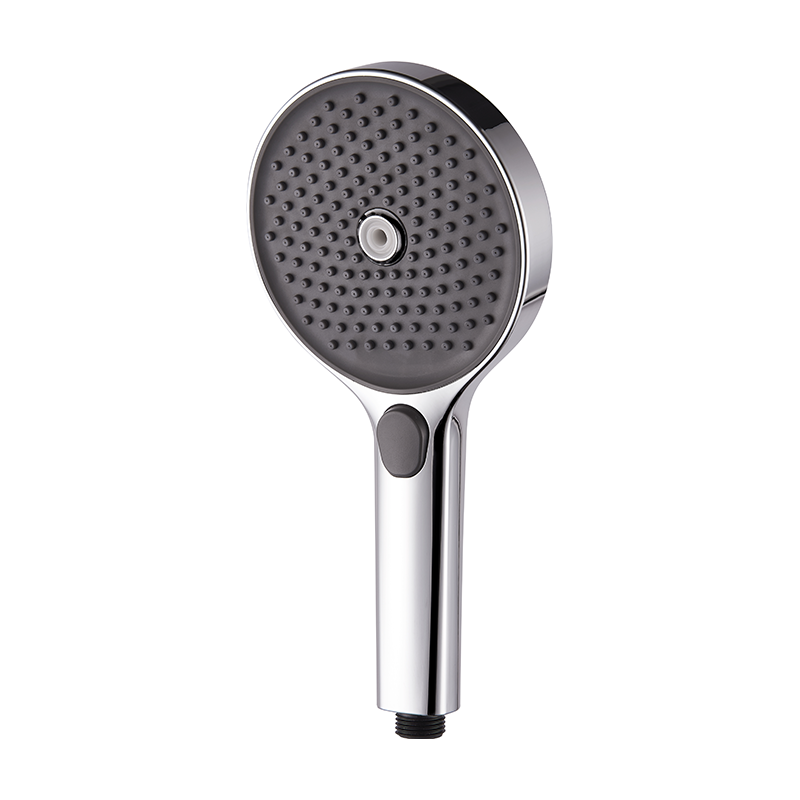 Advanced electroplated black face fashionable handheld showerhead