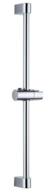 ABS shower holder and wall bracket with steel sliding rail HY6001A