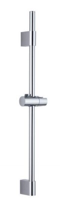 ABS shower holder and wall bracket with steel sliding rail HY6002B