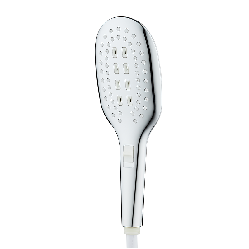 High water pressure button handheld showerhead