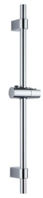 ABS shower holder and wall bracket with steel sliding rail HY6001C