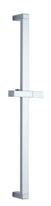 ABS shower holder and wall bracket with steel sliding rail HY6006