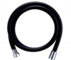 Black color PVC shower hose H-15black