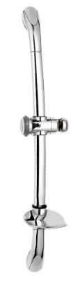 ABS shower holder and wall bracket with steel sliding rail HY6009