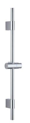 ABS shower holder and wall bracket with steel sliding rail HY6002C