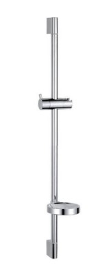 ABS shower holder and wall bracket with steel sliding rail HY6018