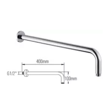 Premium Long Extension Shower Head Arm