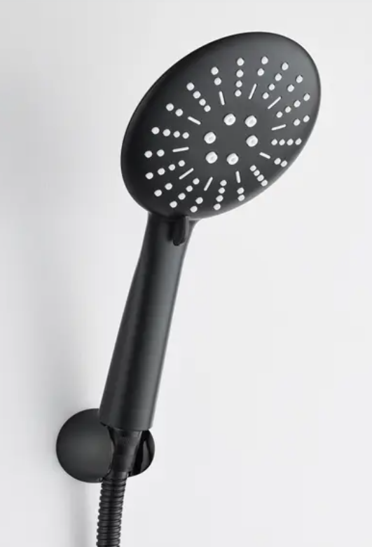 FLHS1018 black Handheld Shower Set